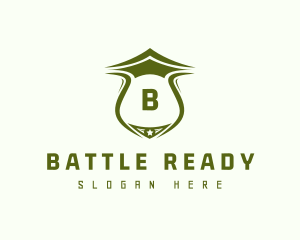 Infantry - Military Shield Soldier logo design