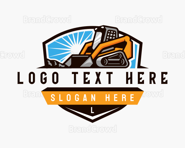 Skid Steer Loader Logo