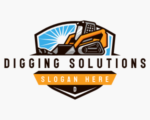 Skid Steer Loader logo design