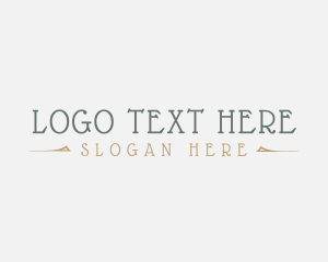 Accessories - High End Luxury Company logo design