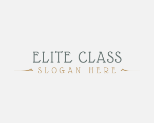 High End Luxury Company logo design