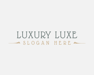 High End Luxury Company logo design