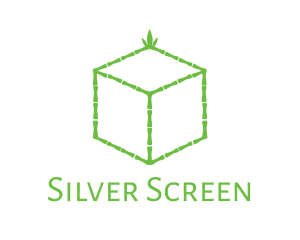 Ecology - Green Bamboo Cube logo design