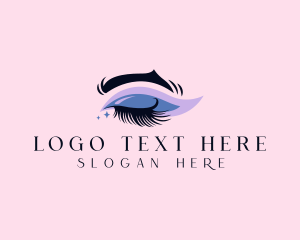 Makeup - Beauty Eyelash Makeup logo design