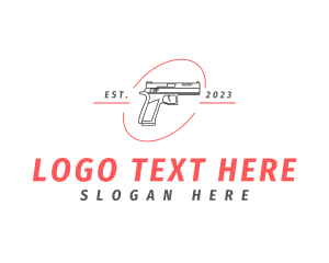 Firearm Gun Weapon Logo