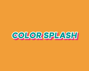 Colorful Funky Brand logo design