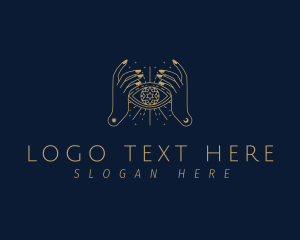 Star - Cosmic Hand Eye logo design