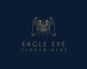 Cosmic Hand Eye logo design