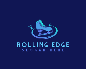 Skating - Sports Skating Shoes logo design