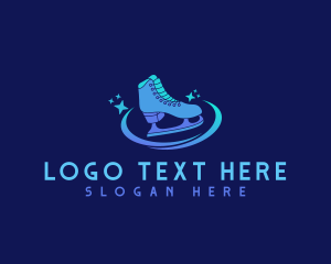 Skater - Sports Skating Shoes logo design