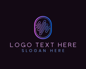 Loop - Tech Wave Network logo design