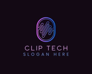 Tech Wave Network logo design