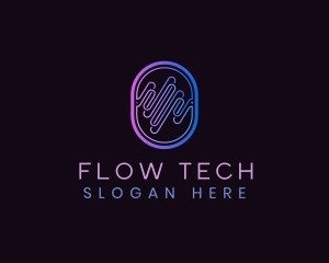 Tech Wave Network logo design