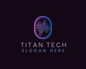 Tech Wave Network logo design