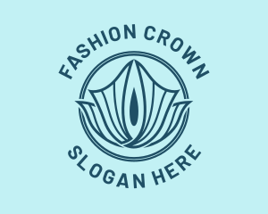 Blue Fin Tiara logo design