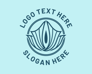 Jewel - Blue Fin Tiara logo design