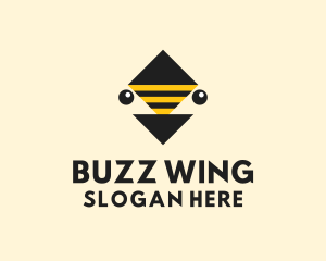 Honey Bee Insect logo design