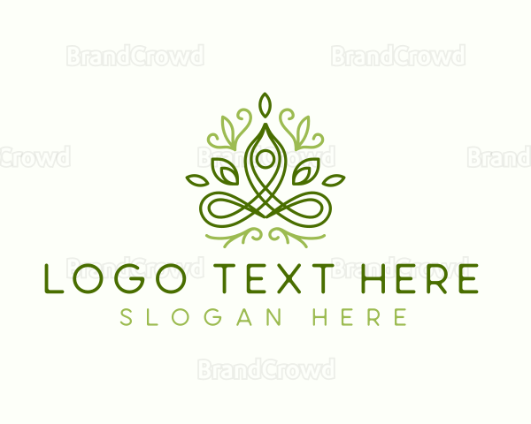 Yoga Zen Meditation Logo