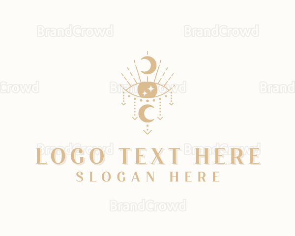 Moon Eye Boho Logo