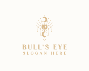 Moon Eye Boho logo design