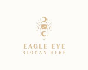 Moon Eye Boho logo design