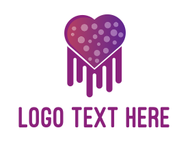 Heart - Heart Jellyfish logo design