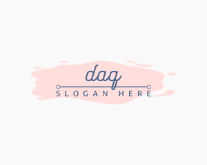 Fancy Watercolor Signature Logo