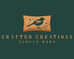Artisan - Artisan Woodwork Bird logo design