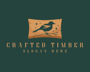 Woodwork - Artisan Woodwork Bird logo design
