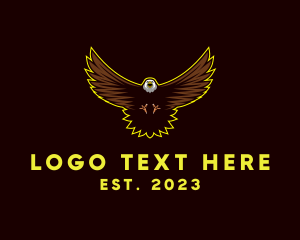 Hawk - American Eagle Gaming logo design