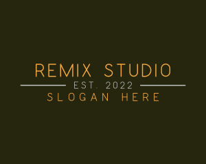 Generic Professional Studio logo design