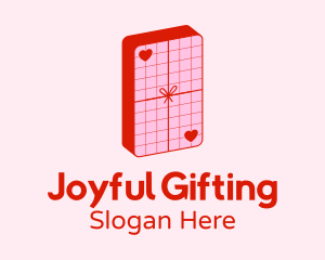 Gift - Valentine Love Gift logo design