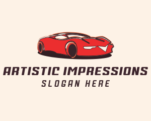 Luxury Sports Car logo design