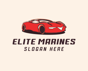 Luxury Sports Car logo design