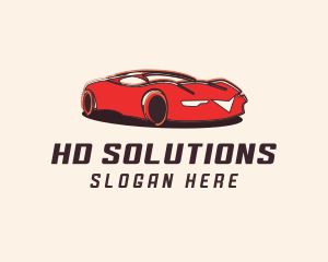 Luxury Sports Car logo design