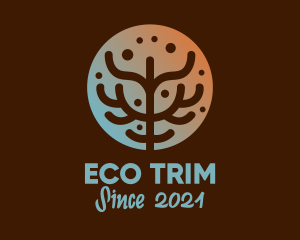 Eco Coral Reef  logo design