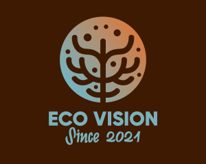 Eco Coral Reef  logo design