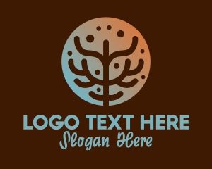 Eco Coral Reef  Logo