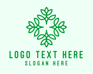 Agriculture - Natural Garden Greenhouse logo design