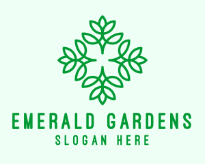 Natural Garden Greenhouse logo design