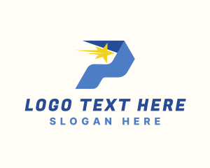 Courier - Forwarding Courier Star logo design