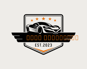 Racing Car Motorsport Logo