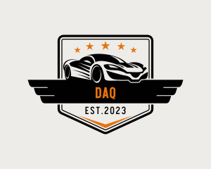 Driver - Racing Car Motorsport logo design