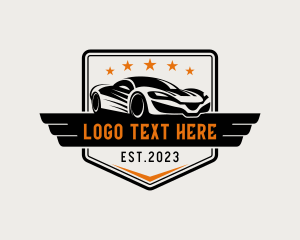 Racing - Racing Car Motorsport logo design