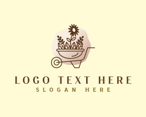 Botanical - Wheelbarrow Botanical Garden logo design