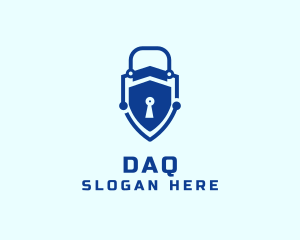 Digital Lock Security Logo