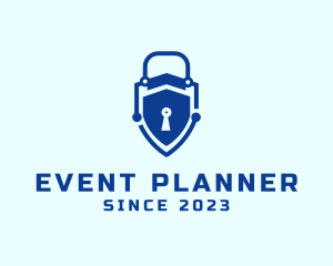Locksmith - Digital Lock Security logo design