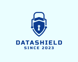 Digital Lock Security logo design