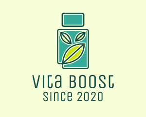 Vitamin - Organic Medicine Bottle logo design