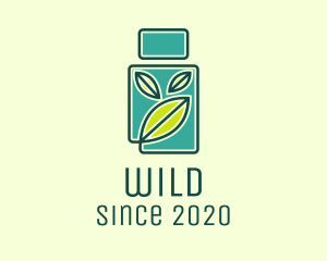 Supplement - Organic Medicine Bottle logo design